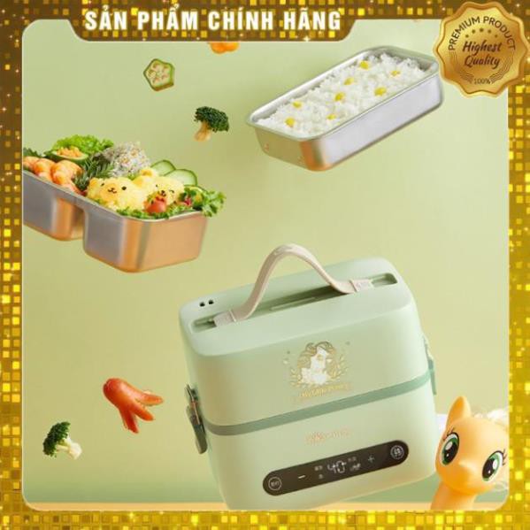 Hộp cơm cắm điện Bear DFH-B12K5, 2 tầng 3 ngăn, sử dụng inox cao cấp 304 | BigBuy360 - bigbuy360.vn