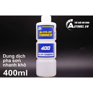 DUNG DỊCH PHA SƠN THINNER LACQUER T-104 NHANH KHÔ 400ML MR.HOPPY S008