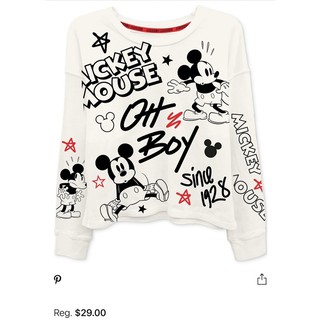 Áo thun Disney Mickey Mouse size L