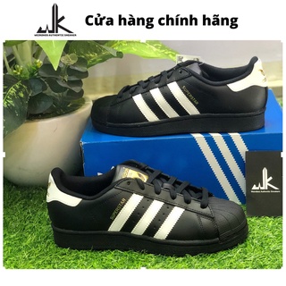 Giày adidas superstar tem vàng sọc trắng eg4959 - full box