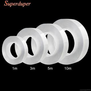 Cuộn băng dán hai mặt bằng acrylic trong suốt kháng nước không để lại vệt keo