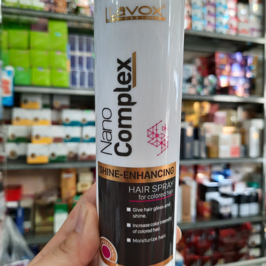 DƯỠNG BÓNG NANO COMPLEX CỦA LAVOX TĂNG ÁNH MÀU NHUỘM 180ML