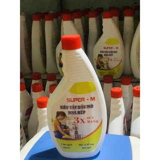 Siêu tẩy dầu mỡ nhà bếp Super-M