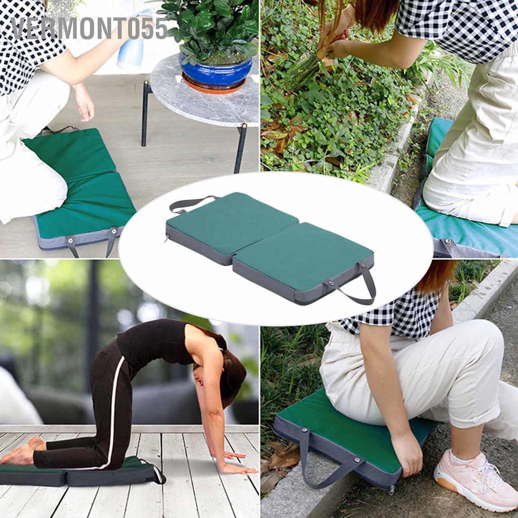 Có thể bán buôn Đệm quỳ gối Memory Foam Pad có thể giặt được Thảm đầu để cắm trại ngoài trời làm vườn Vermont055 Hàng giao ngay