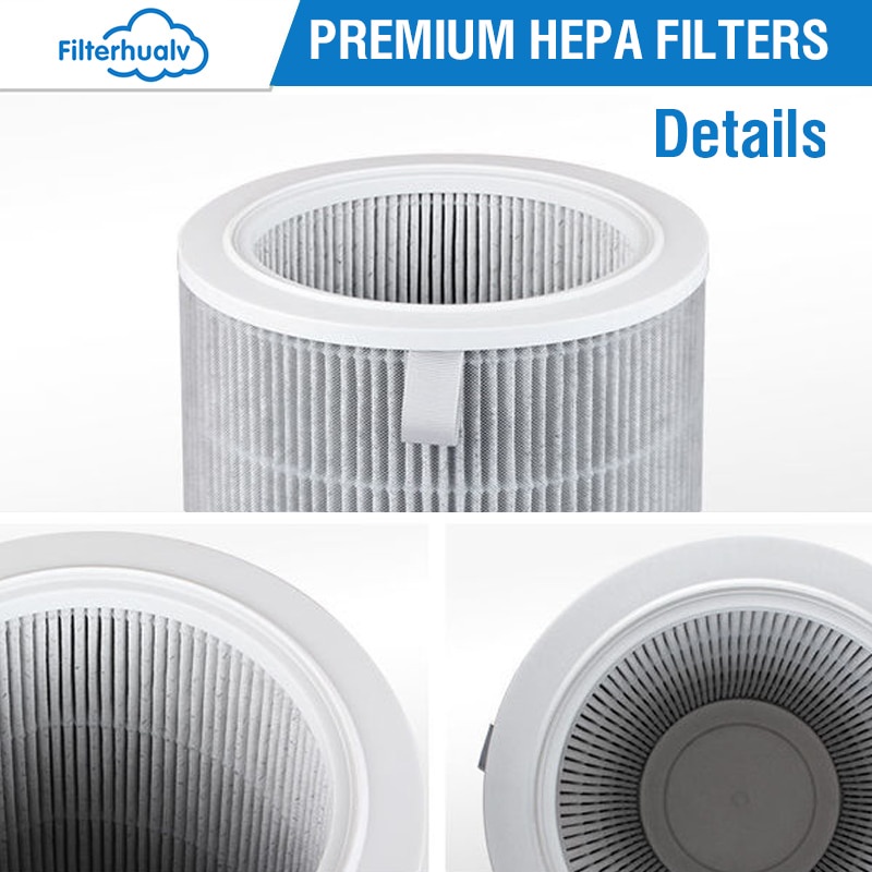 Lõi lọc thay cho loại máy lọc không khí XIAOMI Mi Air Purifier đời 1,2,2H,2C,2S,3,3C,3H,3S,Pro,Smartmi