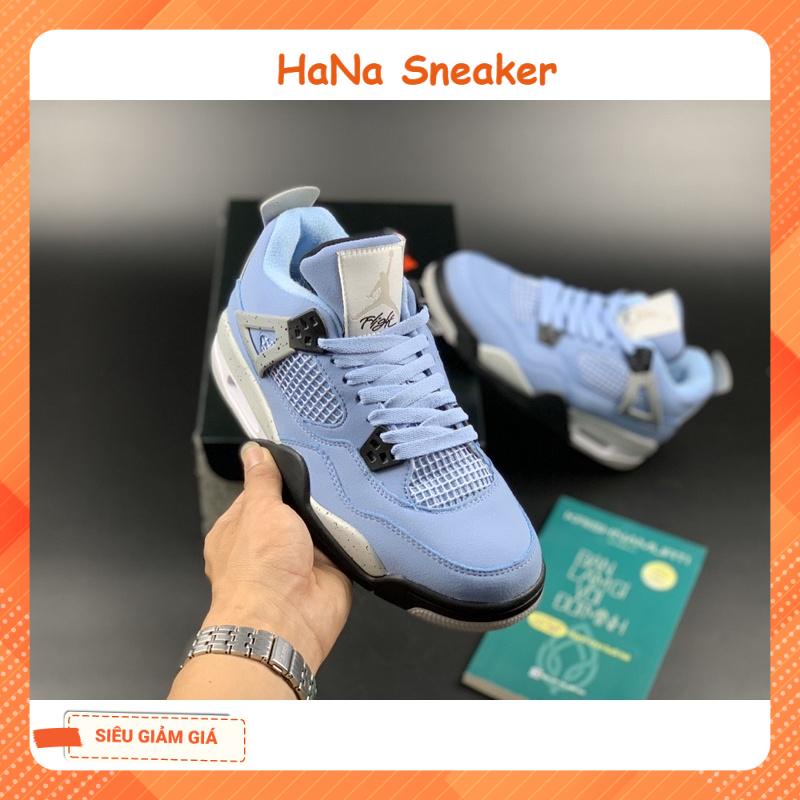 Giày thể thao/ Sneaker Jordan 4 xanh dương (Full box)