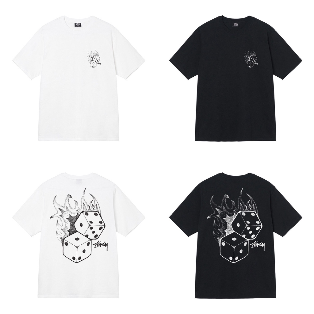 Áo Thun Stussy Fire Dice 100% CHÍNH HÃNG - CÓ SẴN