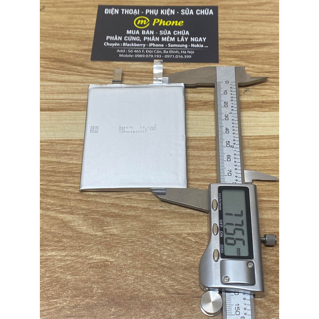 Cell pin/ Phôi pin 3.85V Dung lượng 3950mAh