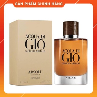 Nước hoa nam aqua di gio nâu edp 75ml lịch lãm đàn ông , nước hoa aqua di gio nâu nam tính.