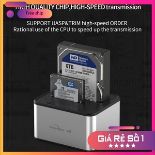 [FREESHIP] DOCK HDD BLUEENDLESS HD07A SATA 2.5” + 3.5” USB 3.0 ( HỖ TRỢ LÊN ĐẾN 10TB )