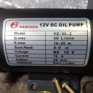 Máy Bơm dầu 12v công suất 155w