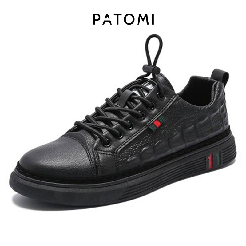 Giày thể thao nam cao cấp chính hãng PATOMI, giày sneaker nam phong cách công sở – G419