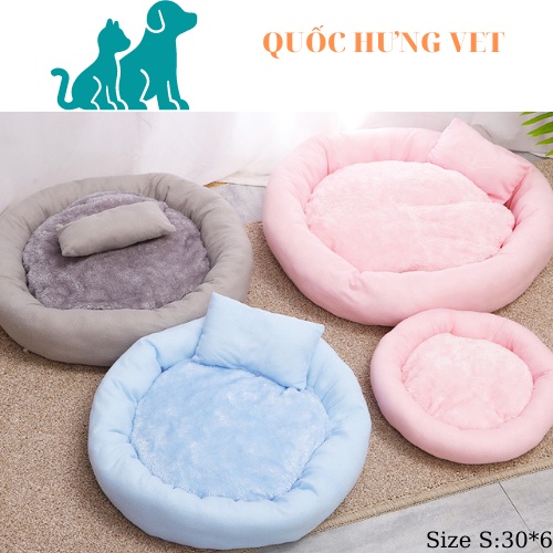 ĐỆM TRÒN NHIỀU MÀU CHO THÚ CƯNG...QUOCHUNGVET