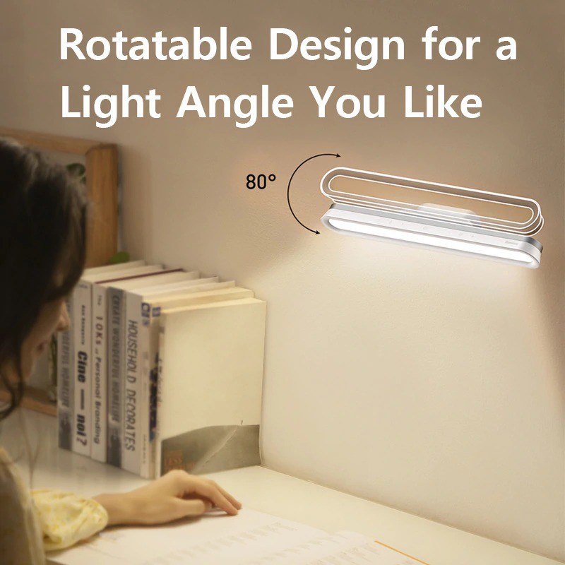 Đèn led treo tường Baseus Magnetic Stepless Dimming Charging Desk Lamp Pro - TrueStore