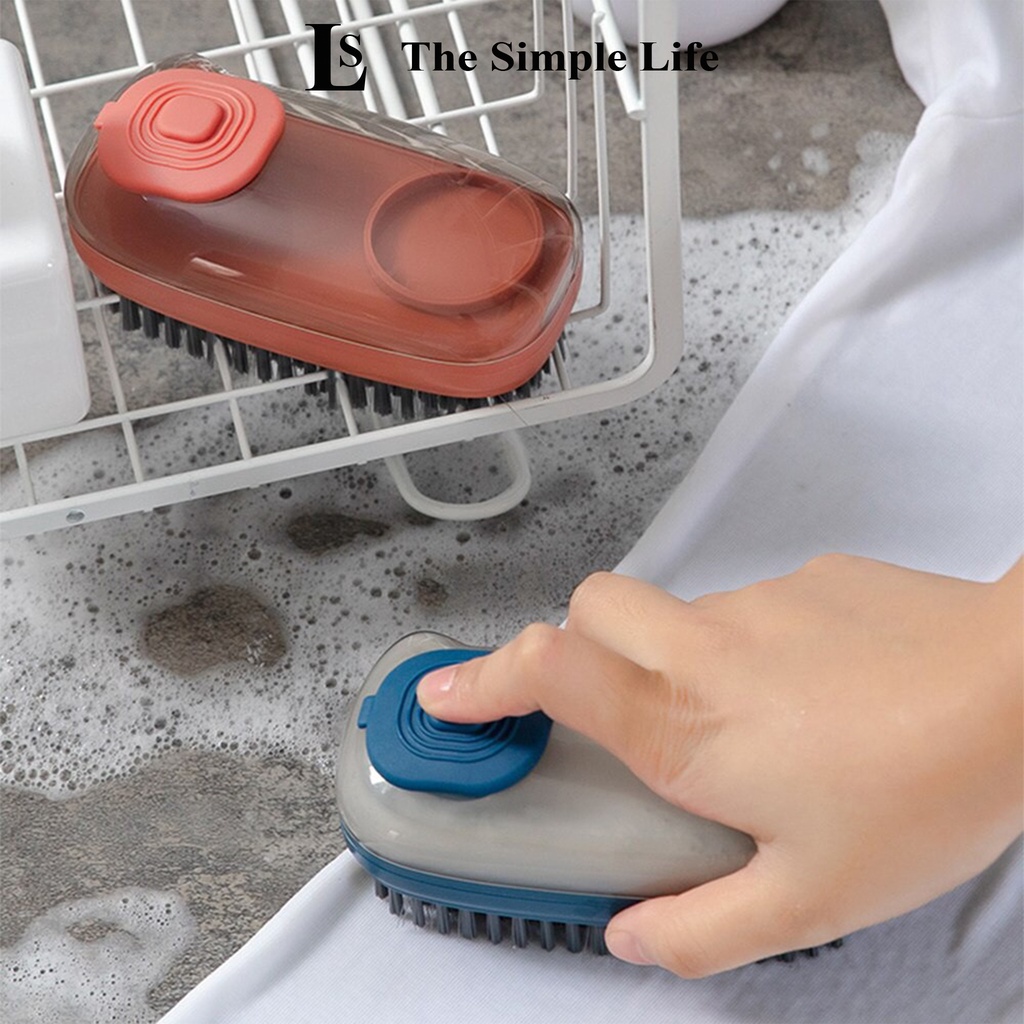 Bàn chải chà sàn, bàn chải giặt quần áo, chà chân có ngăn đựng xà phòng vệ sinh tiện lợi cao cấp đa năng [CHÍNH HÃNG]