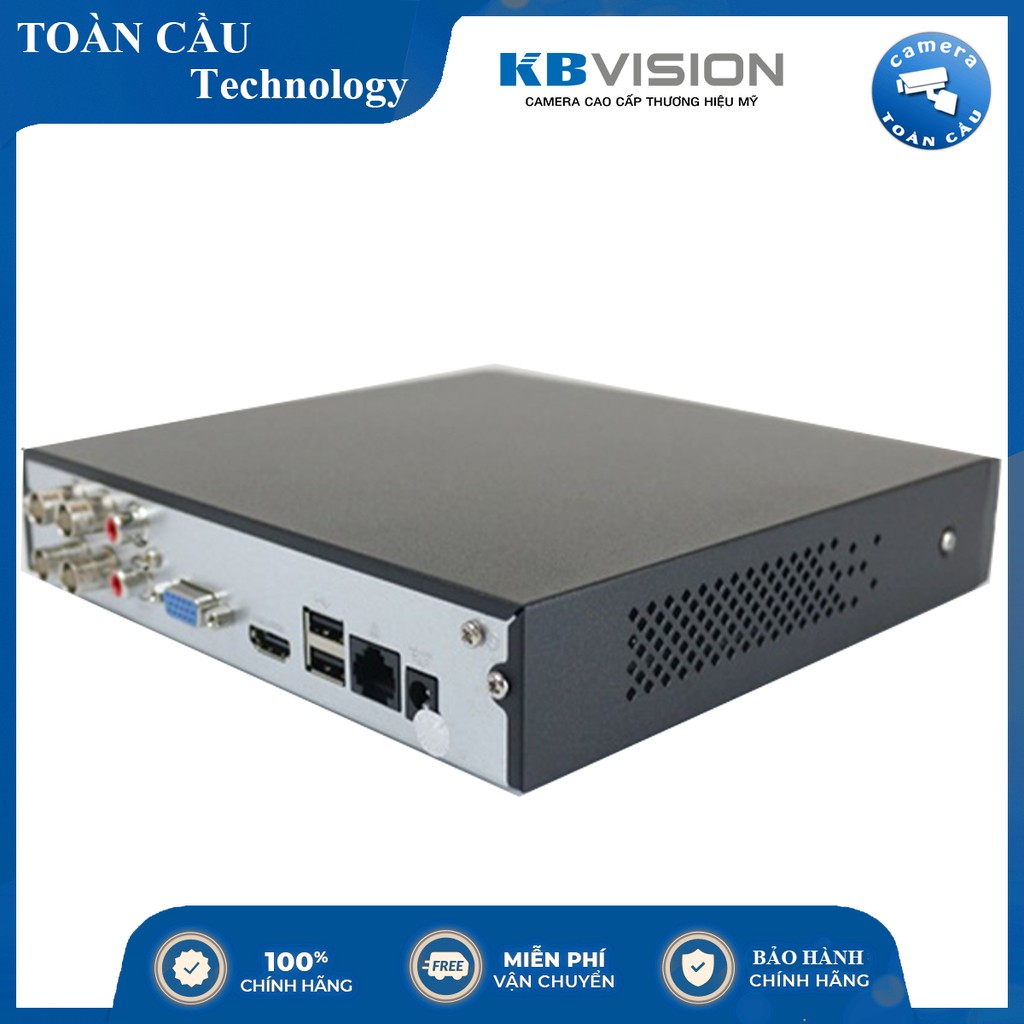 [100% CHÍNH HÃNG] Đầu Ghi Hình KB-VISION 4 Kênh KX-7104SD6 - Chính Hãng 100% Thương Hiệu Mỹ