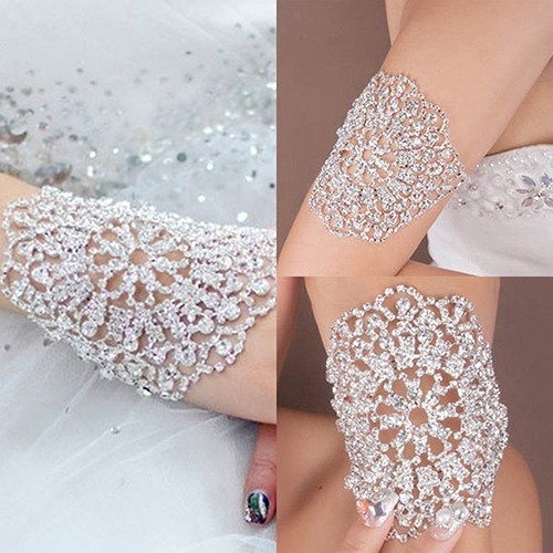 Vòng đeo tay đính đá lấp lánh thời trang thanh lịch dành cho nữ