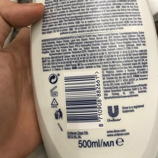 Sữa Tắm Dove Đức 500ml