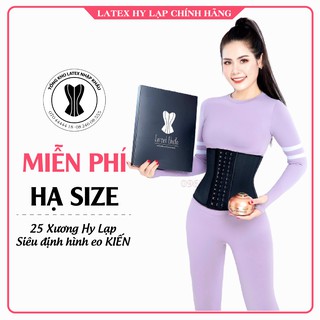 Đai nịt bụng latex chính hãng 25 xương Hy Lạp