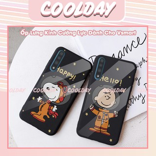 [Ốp Vsmart] Ốp Lưng Kính Cường Lực In Hình PEANUTSS Dành Cho Vsmart Live Joy 3 Active 3 Live 4 Joy 4 1812
