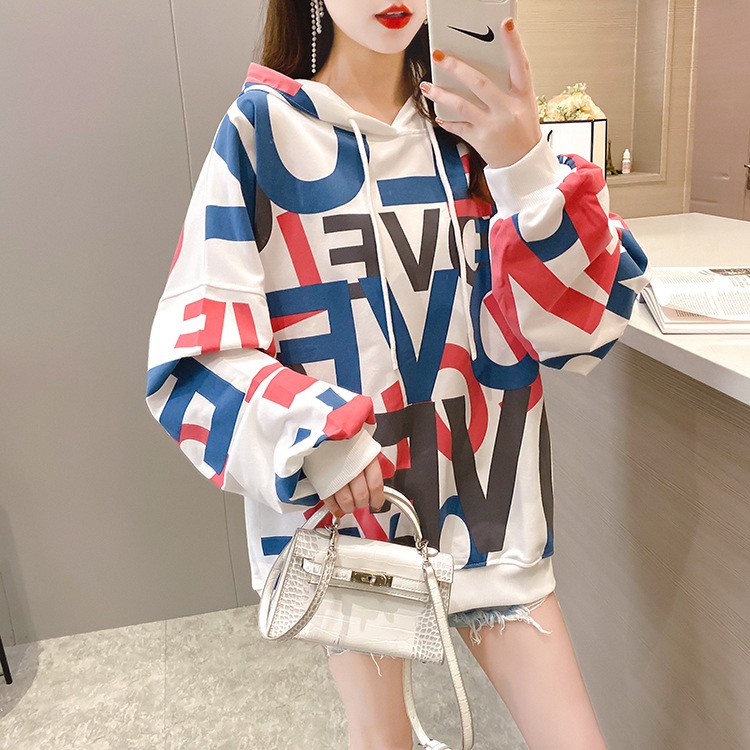 Áo hoodie nam nữ form rộng unisex họa tiết chữ ulzzang Hàn Quốc | BigBuy360 - bigbuy360.vn