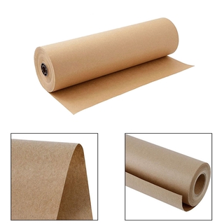 Cuộn Giấy kraft Màu Nâu Trang Trí Thủ Công 30m