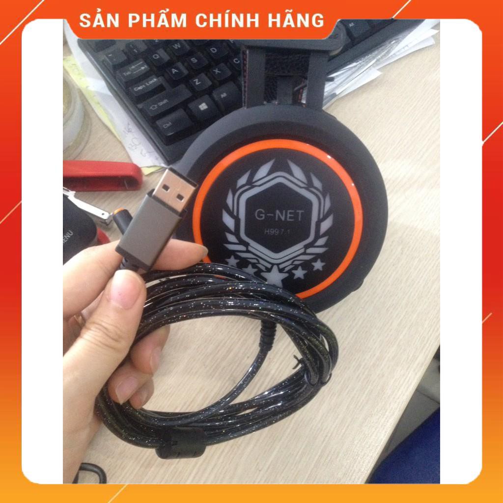 XẢ SỐC Tai nghe Gnet H99 âm 7.1 cổng USB dailyphukien