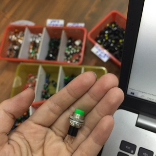 Nút nhấn giữ 2 chân, Nút nhấn đề phi 12, Nút nhấn đề phi 16, Nút PBS