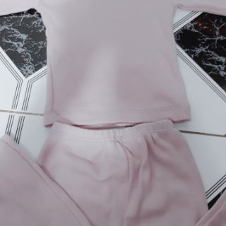 Combo 3 bộ Bộ thun cotton borip cho bé