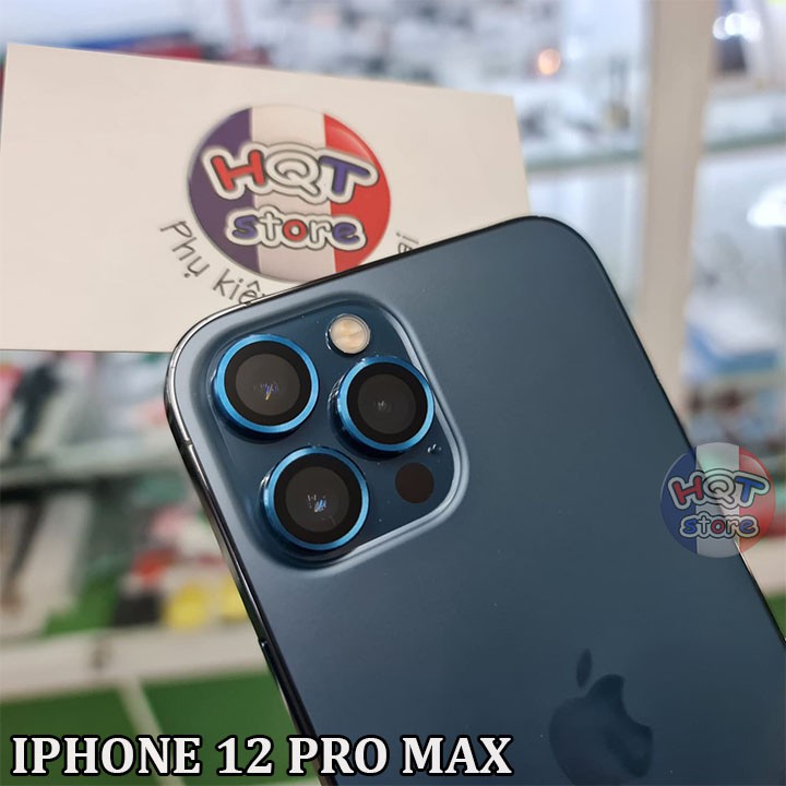 Ốp viền kính bảo vệ Camera Kuzoom Lens Ring IPhone 12 Pro Max / 12 Pro