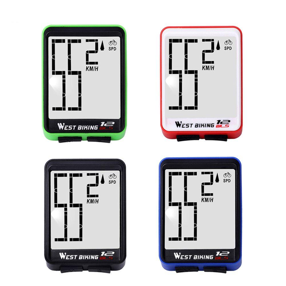 Đồng Hồ Đo Tốc Độ Chống Thấm Nước Tiện Dụng Cho Xe Đạp