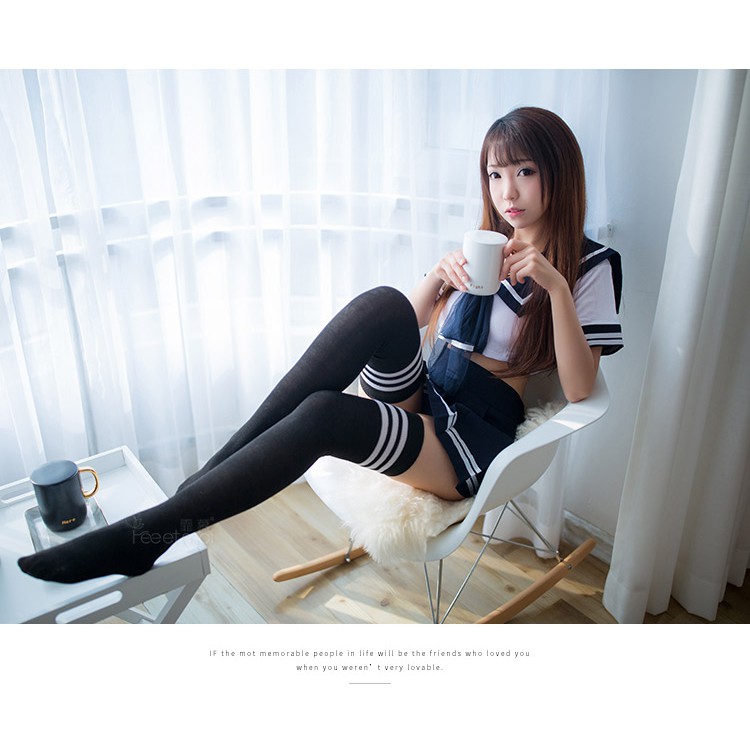 Đầm ngủ sexy cosplay nữ sinh trung học quyến rũ đáng yêu thơ ngây | BigBuy360 - bigbuy360.vn