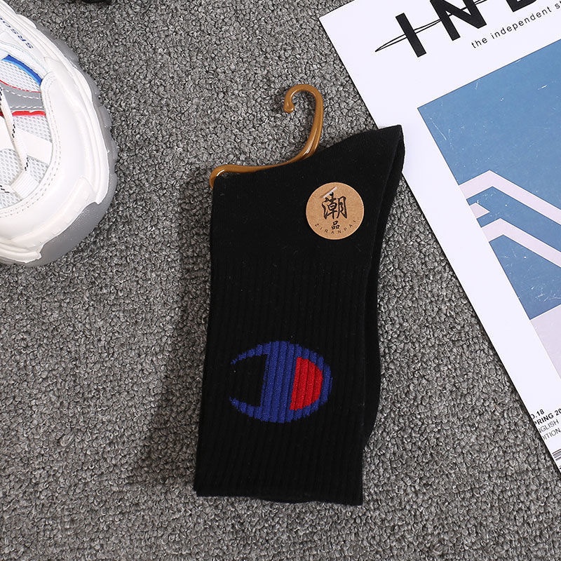 Tất vớ champion beams cao cổ - Ảnh thật