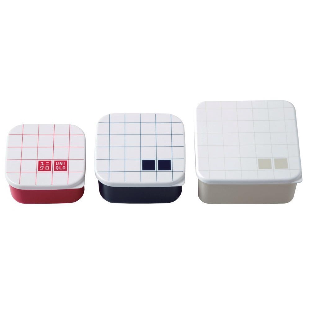 Hộp đựng cơm set 3 hộp Uniqlo