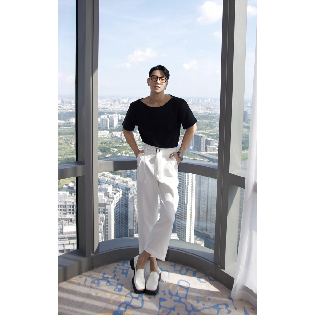 ÁO PHÔNG NAM CÓ ĐỘN VAI KIỂU HÀN QUỐC - YUNN TEE