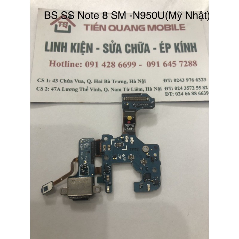 Bo sạc đt Samsung Note 8 SM -N950U(Mỹ Nhật)