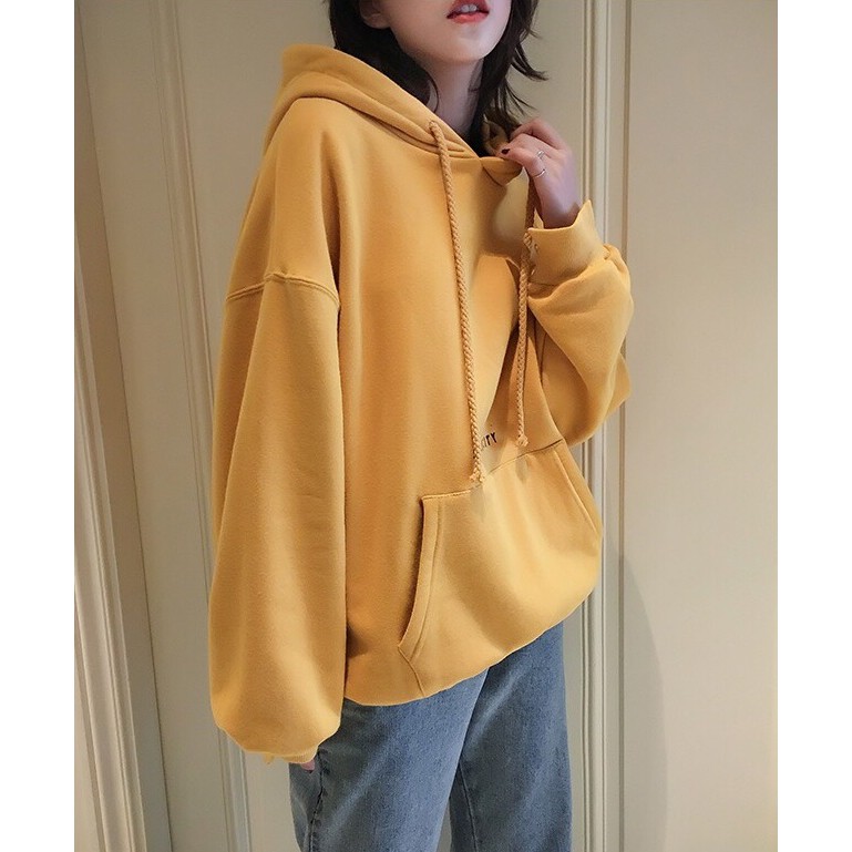 ÁO HOODIE NÓN nam NỮ MÀU KEM CHẤT VẢI NỈ POLY Hoodies unisex TOM GRENNAN AO HOODIE FREE SIZE DƯỚI 60KG | BigBuy360 - bigbuy360.vn