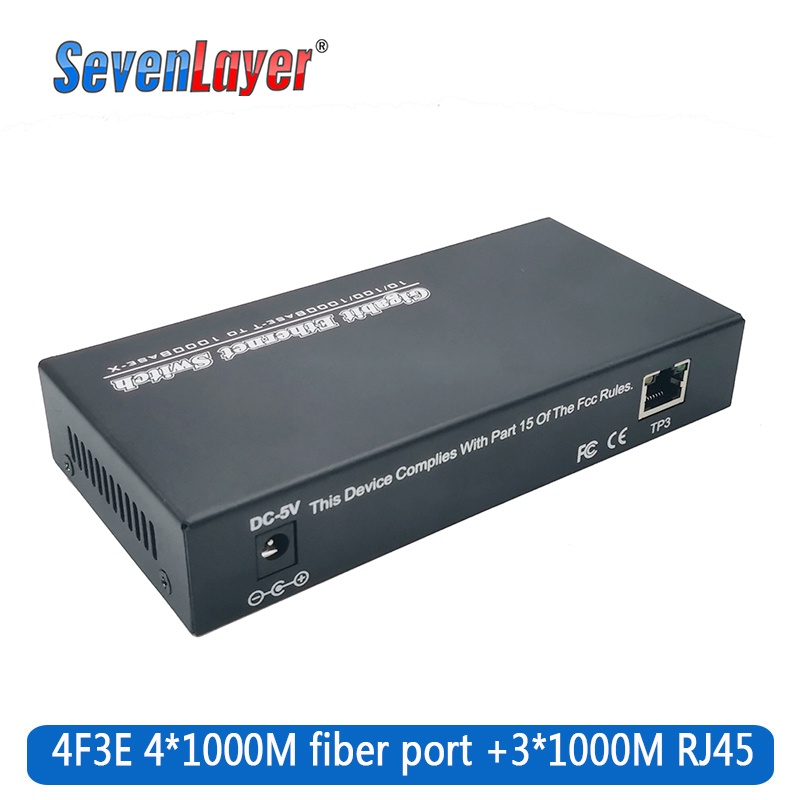 Công Tắc Quang Điện 4 1.25G SC 3 1000M RJ45