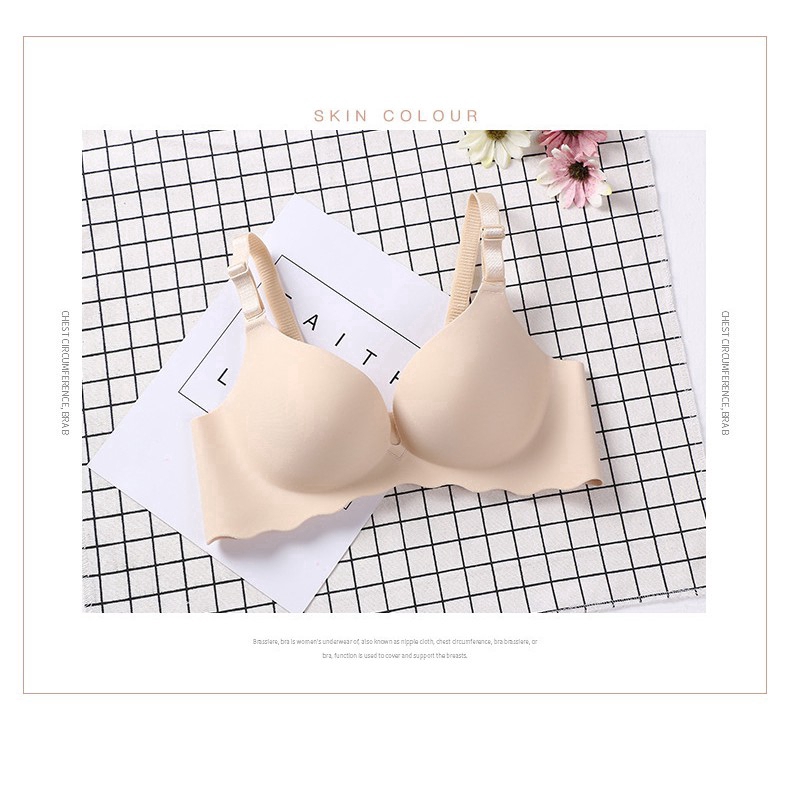 Áo ngực FALLSWEET không in hằn vết màu sắc kẹo ngọt thời trang quyến rũ dành cho nữ