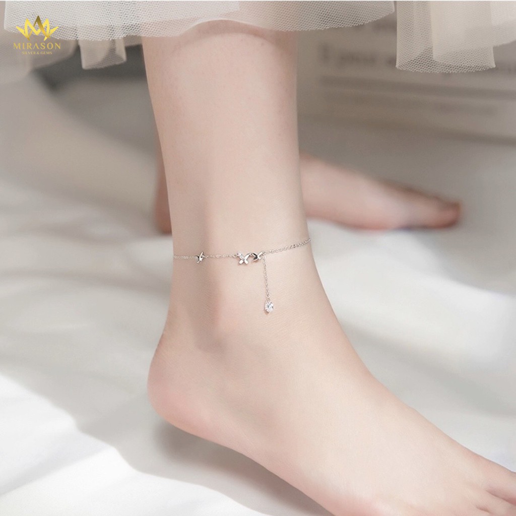 MIRASON - Lắc Chân Bạc 925 Cao Cấp - MLC013