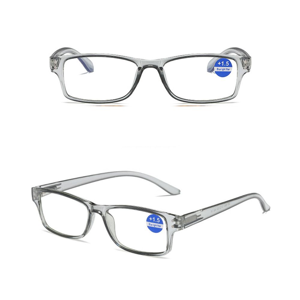 Mắt kính đọc sách chống tia UV siêu nhẹ trong suốt nhiều màu thời trang cho nam và nữ