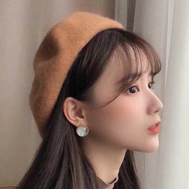 Mũ nổi bê rê cực xinh cho mùa đông điệu đà