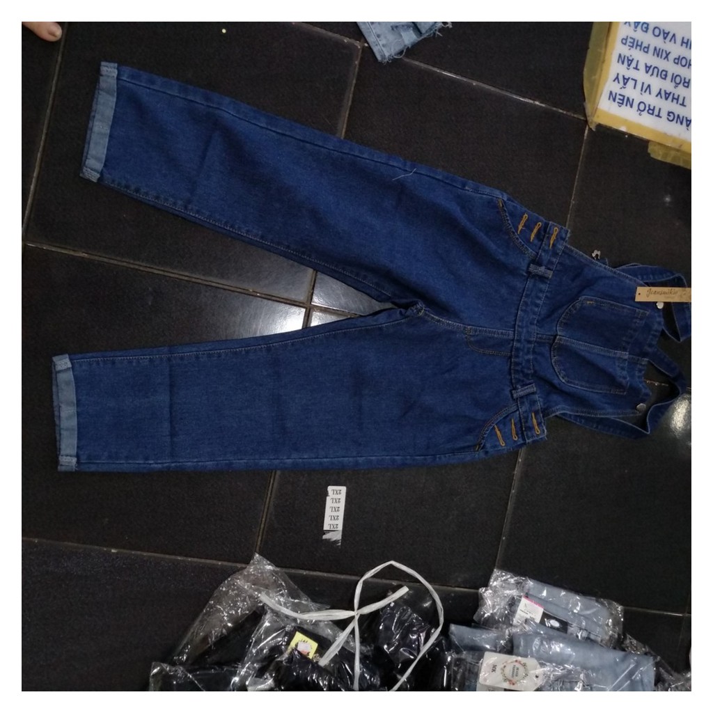 Yếm jean dài giá xưởng sỉ QY325 | BigBuy360 - bigbuy360.vn