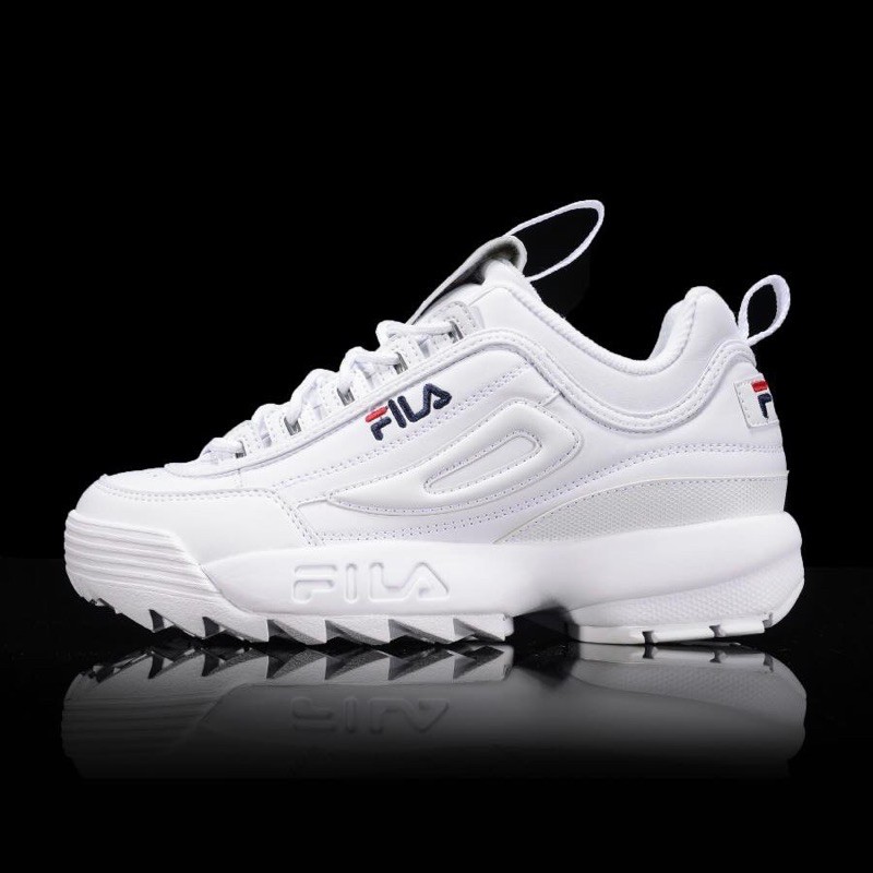 Giày FILA Disruptor 2 Nam Nữ Màu Trắng, Hàng Chính Hãng, Full Box, Tem, Tag...