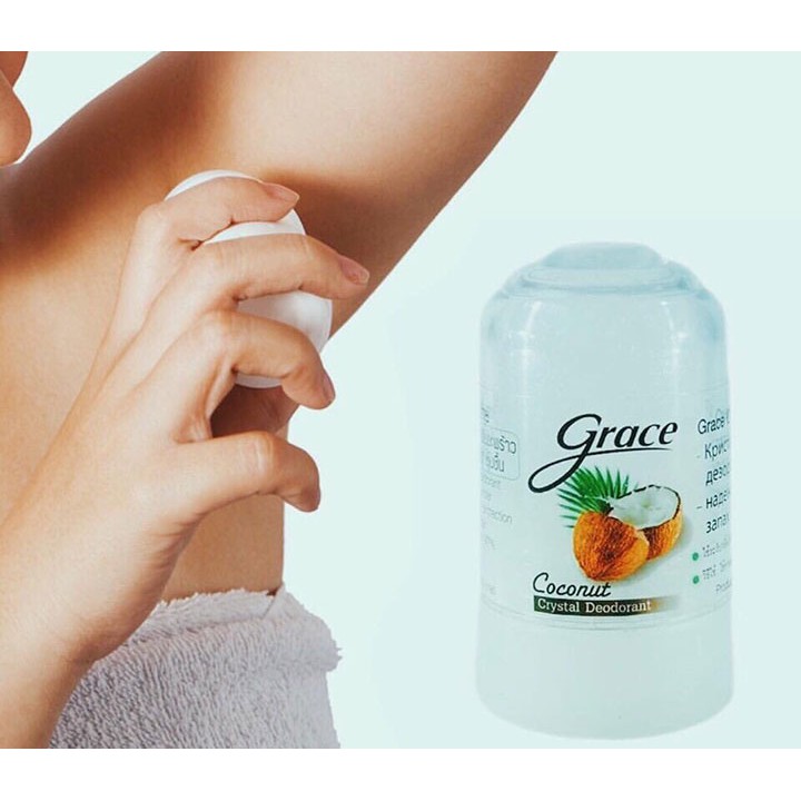 Lăn Khử Mùi Đá Grace Thái Lan 70g