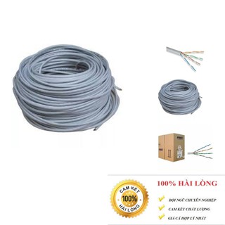 Cuộn dây mạng CAT 5e AMPP , cáp mạng cat5e cuộm 305m chất liệu hợp kim cao cấp. shopphukienvtq