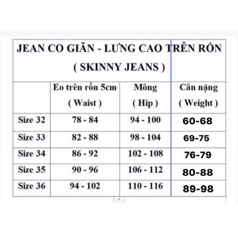 [Bigsize 32-36]Quần Jean Skinny Đen Tiêu 2 Nút Trơn