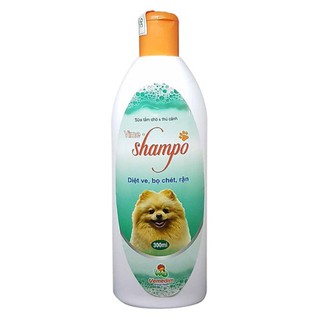 Sữa tắm trị ve rận bọ chét trên chó mèo và thú cưng Vime Shampo 300ml