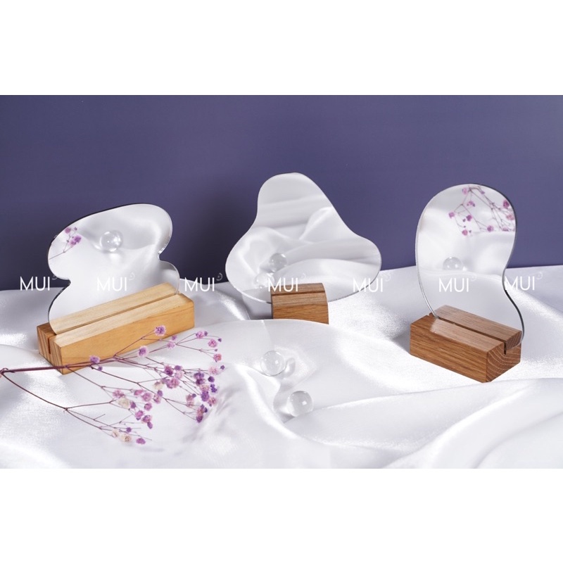 (Combo 3 shape tiết kiệm) Miếng gương phản chiếu - Đạo cụ trang trí, chụp ảnh sản phẩm