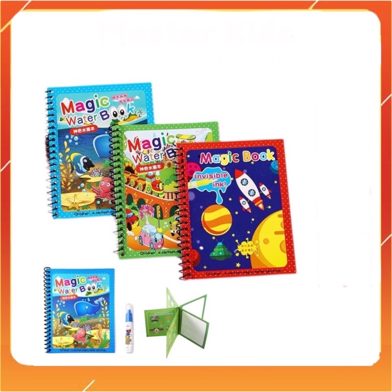 Đồ chơi tranh tô màu ma thuật không giới hạn, bút không bao giờ hết mực